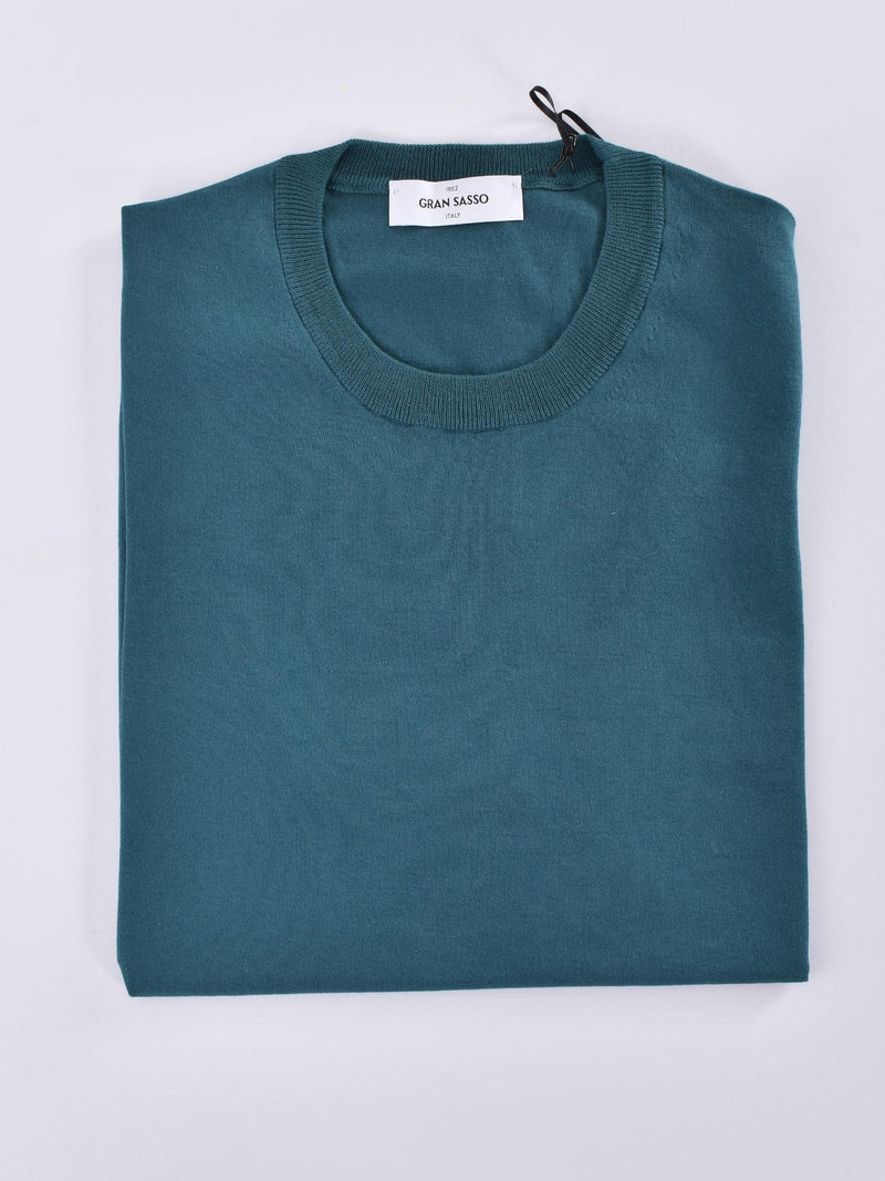 Maglia Gran Sasso fresh cotton verde 