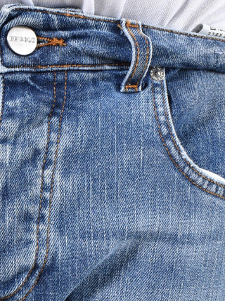 Jeans Be Able Davis shorter blu chiaro UT UT25302 BE ABLE