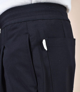 Pantalone Yes London pantalaccio fresco lana nero XP333002 YES LONDON