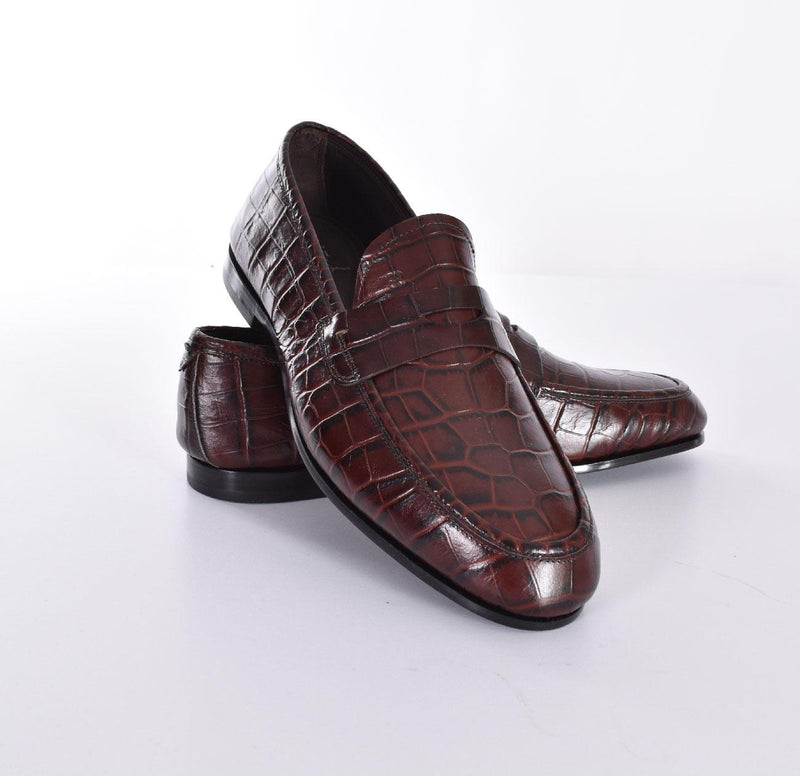 Scarpe Fabi mocassino  testa di moro 