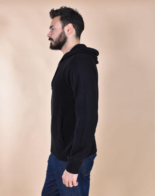 Felpa maglia Gran Sasso Super geelong nera 24172 25024099 GRAN SASSO