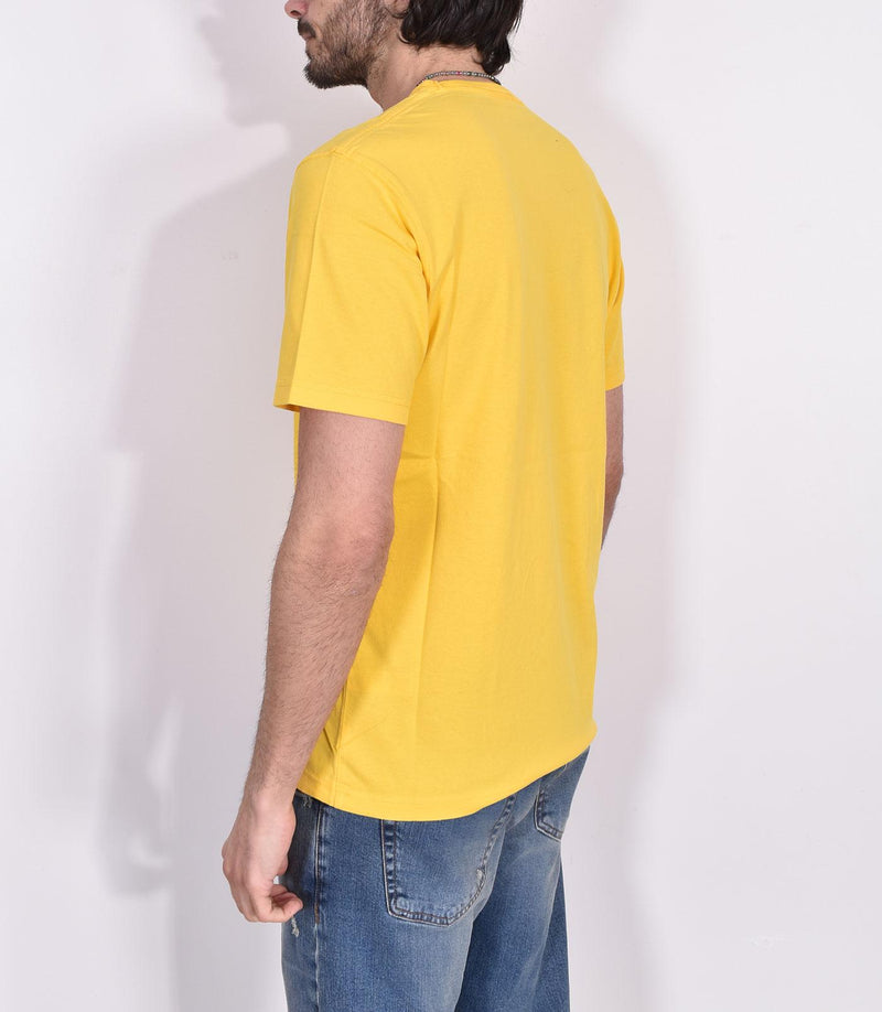 T-shirt Mc2 Saint Barth Dover arancio logo 