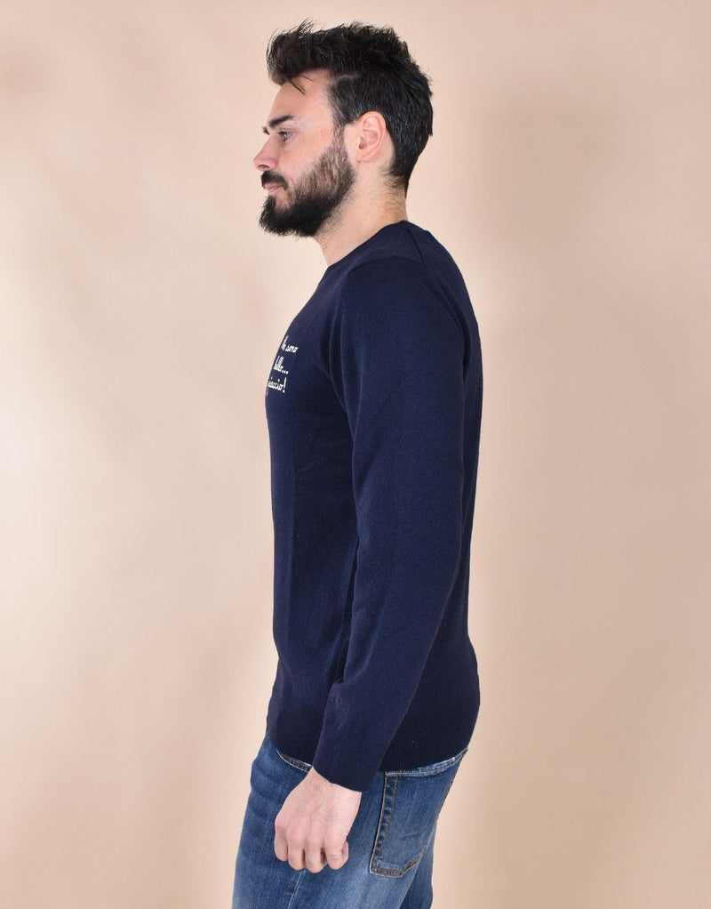 Maglia Mc2 Saint Barth blu vacanze bello 0282861 MC2 SAINT BARTH