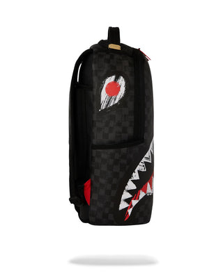 Zaino Sprayground scribble shark nero B710201 SPRAYGROUND