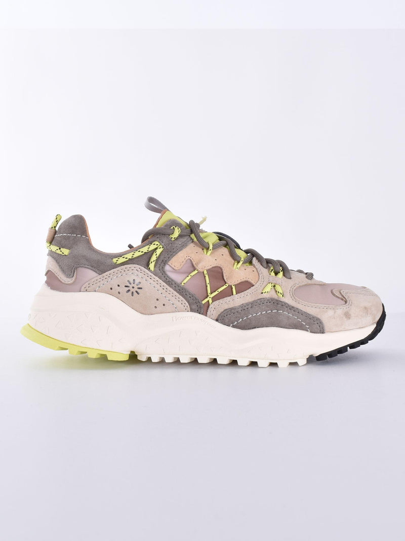 Sneakers Flower Montain Yamabushi taupe lime 