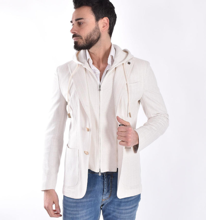 Giacca Gran Sasso Sartorial cappuccio 