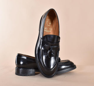 Mocassini Alexander Hotto nappine nere 6804501 ALEXANDER HOTTO