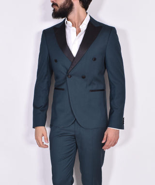 Abito Marcel Morel doppiopetto 1 bottone verde AB033201 Marcel Morel