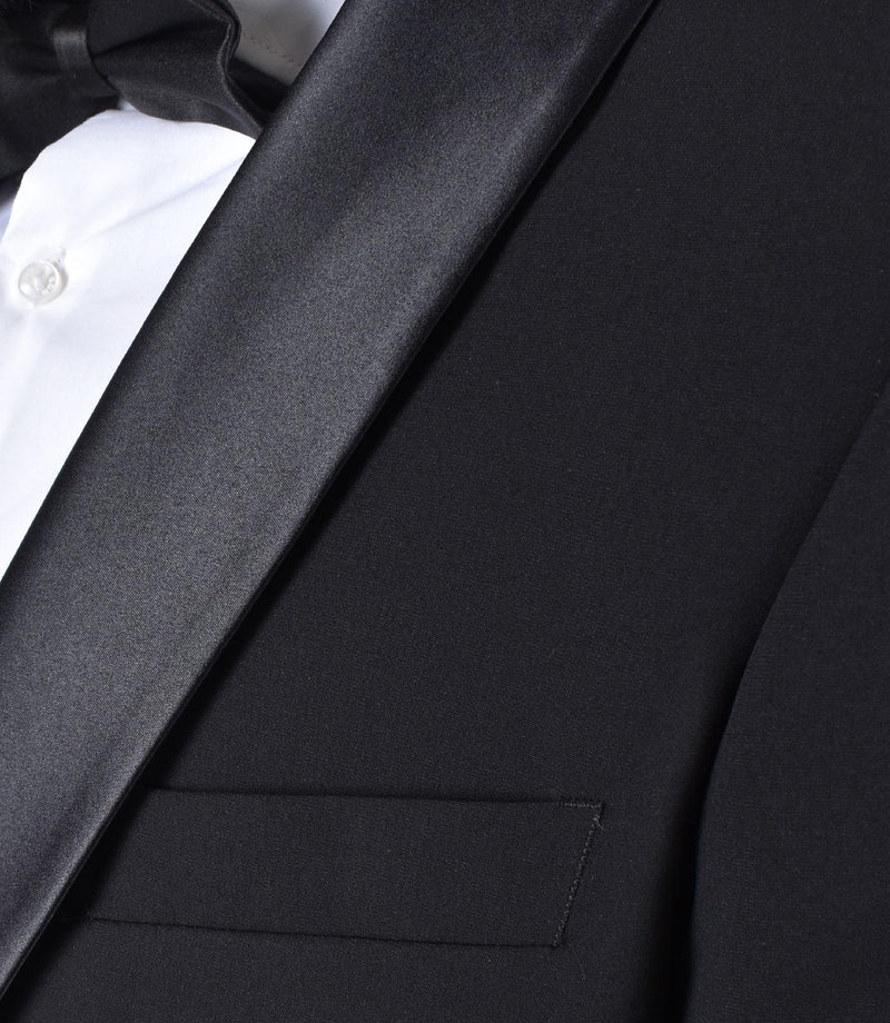 Abito Simbols smoking sciallato nero A10900L90 SIMBOLS