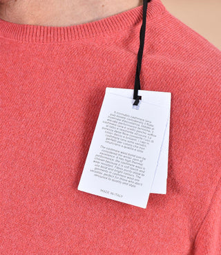 Maglia Gran Sasso cashmere lana fragola 55159 19699233 GRAN SASSO