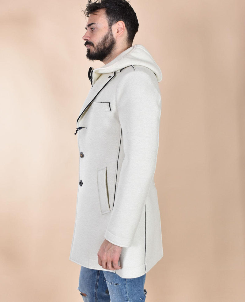 Cappotto BoB bianco panna Andy giubbino interno ANDY1 53TRT04 BOB