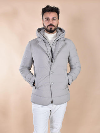 Giubbotto Duno Master Licosa tortora cappuccio MASTER H023 DUNO