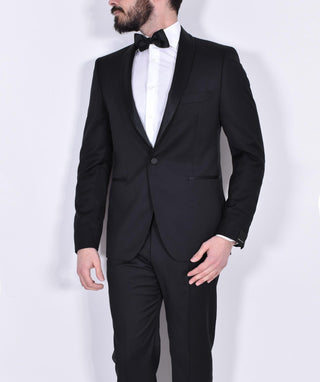 Abito Tagliatore smoking sciallato nero SFBR18A01 super 110 SFBR18A01 060001N5012 TAGLIATORE