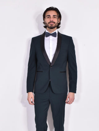 Abito Marcel Morel smoking verde sciallato AB0215-2515 Marcel Morel