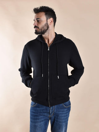 Felpa Yes London lana nero XMF396802 YES LONDON