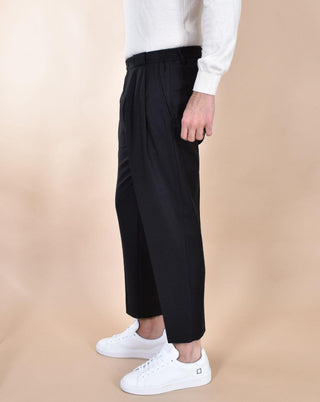 PAntalone Yes London lana vergine nero XP334501 YES LONDON