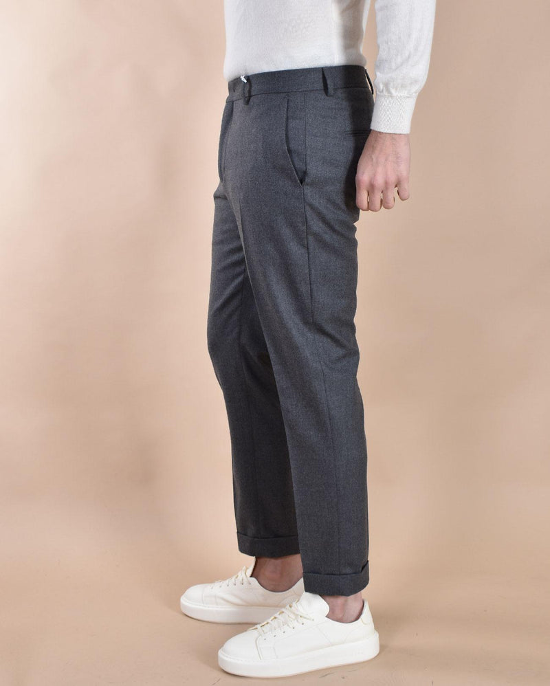 Pantalone Be Able alexander shorter grigio medio WFS ALEX05 BE ABLE