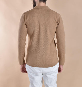 Maglia camicia Daniele Fiesoli cammello DF011636 DANIELE FIESOLI