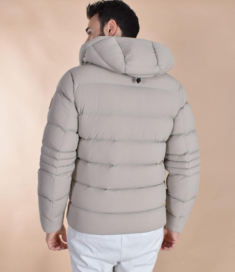 Giubbotto Piumino Heskimo puffer bistretch beige 44001803 HèSKIMO