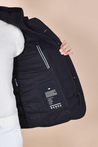 Giubbotto Duno Master Licosa nero cappuccio MASTER H901 DUNO