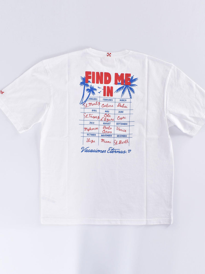 T-shirt Mc2 Saint Barth oversize find vacation 