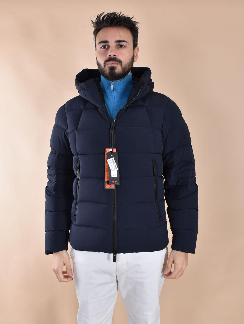 Giubbotto Piumino Heskimo puffer bistretch blu 44001801 HèSKIMO