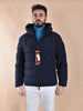 Giubbotto Piumino Heskimo puffer bistretch blu