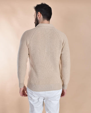 Polo maglione Circolo 1901 sweater merino beige CN5154871 CIRCOLO 1901