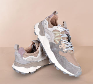Scarpe Sneakers Flower Mountain Yamano beige YAMANO1B31 Flower Mountain