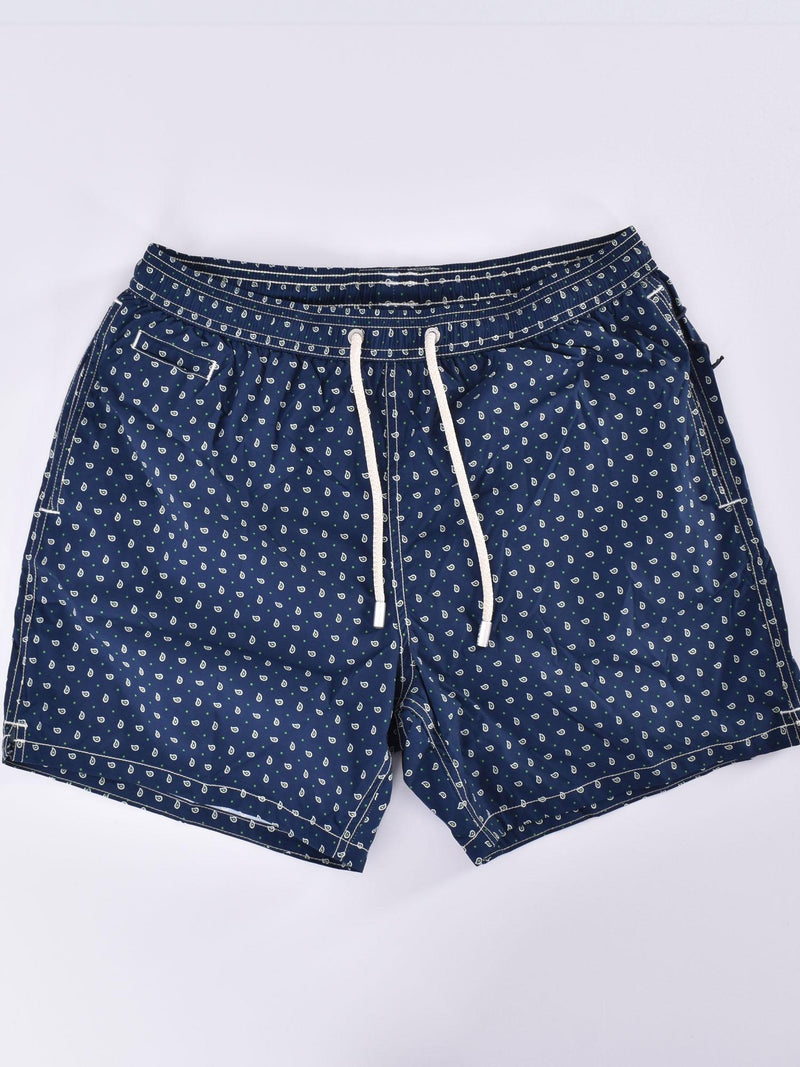 Costume da bagno Mc2 Saint Barth paisley blu 