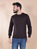 Maglia Mc2 Saint Barth marrone Regent merino extrafine