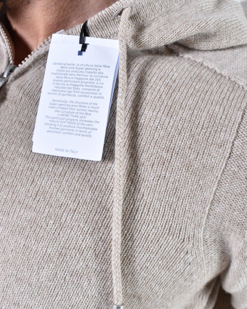 Felpa maglia Gran Sasso Super geelong beige 24172 25024010 GRAN SASSO