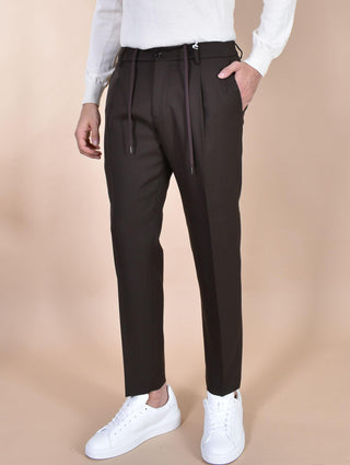 Pantalone Be Able Riccardo marrone WML lacci WML RIC02 BE ABLE