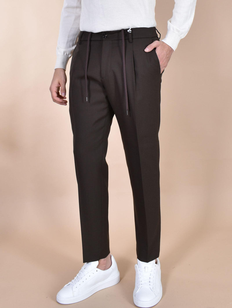 Pantalone Be Able Riccardo marrone WML lacci WML RIC02 BE ABLE