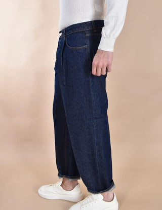 Jeans Be Able largo Fred blu scuro GFB FRED0 BE ABLE