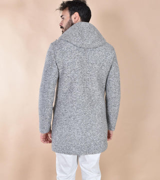 Cappotto BoB Luis cappuccio grigio argento LUIS1701 BOB