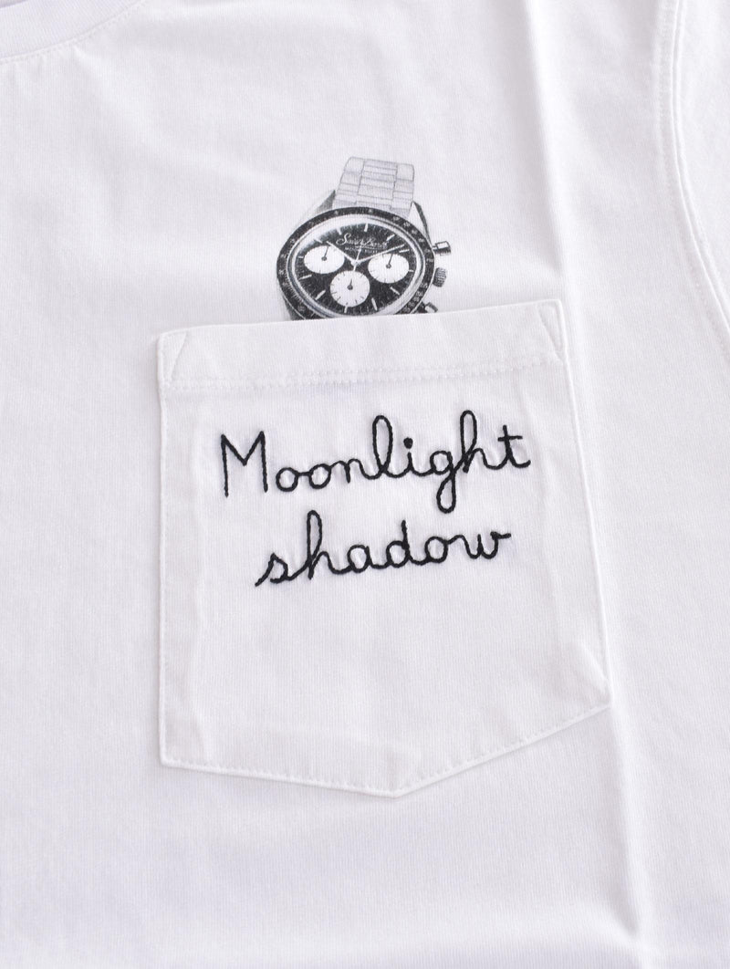 T-shirt Mc2 Saint Barth moonlight orologio taschino 