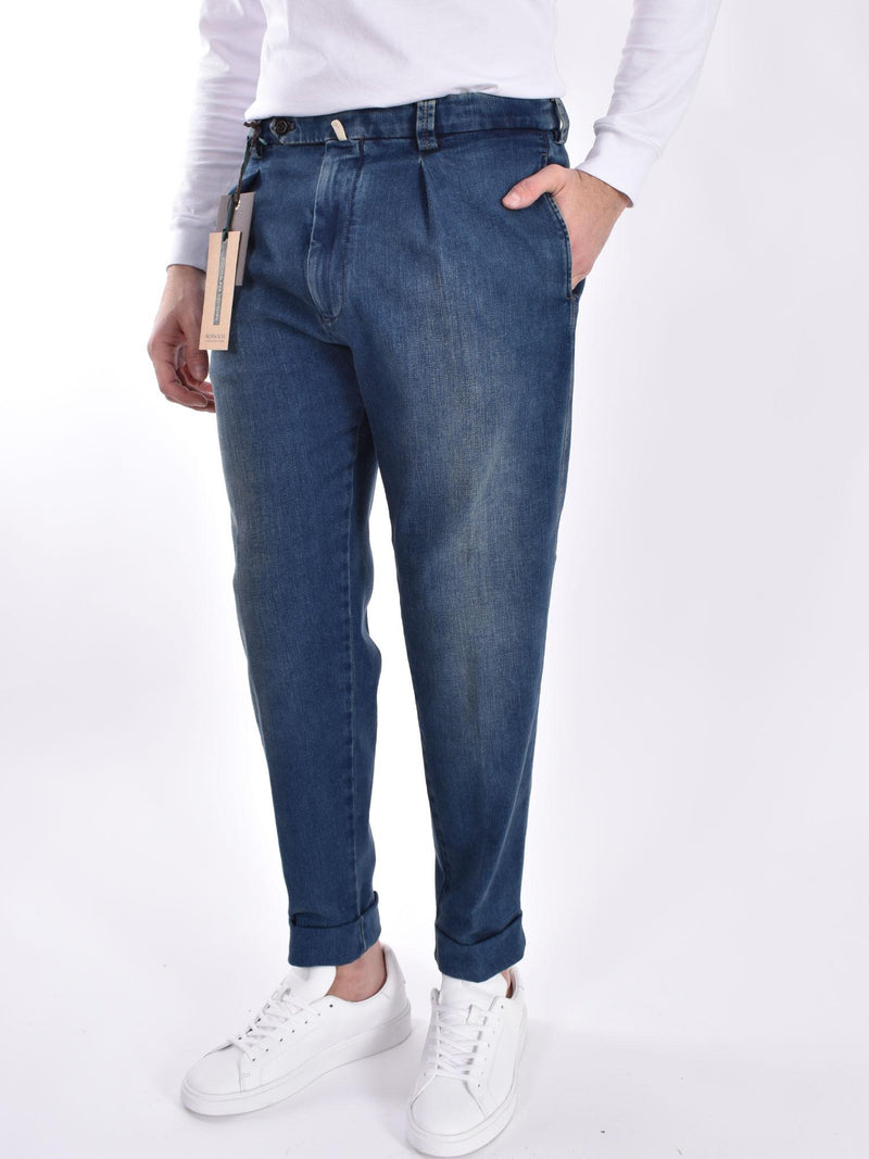 Jeans Berwich tasche america chiaia GD 