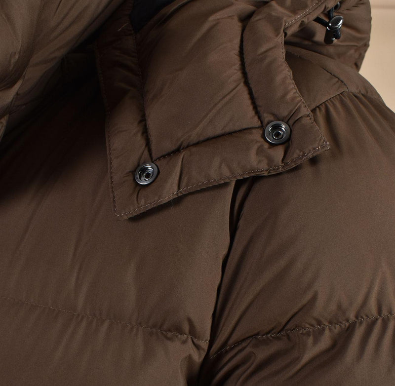 Giubbotto Piumino Hèskimo marrone piuma anatra 44002501 HèSKIMO