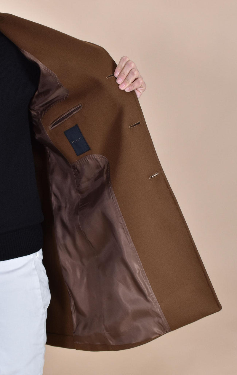 Cappotto Outfit Italy cacao K00601 OUTFIT ITALY