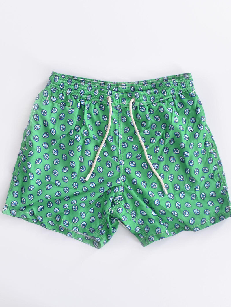 Costume bagno Mc2 Saint Barth verde Paisley tie 