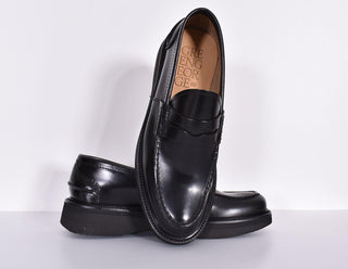 Scarpe Green George mocassini polished nero 202401 GREEN GEORGE
