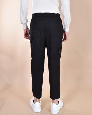 Pantalone Yes London pantalaccio fresco lana nero XP333002 YES LONDON