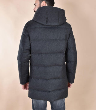 Giubbotto parka Duno Magnus Loro Piana antracite Levico MAGNUS480 DUNO