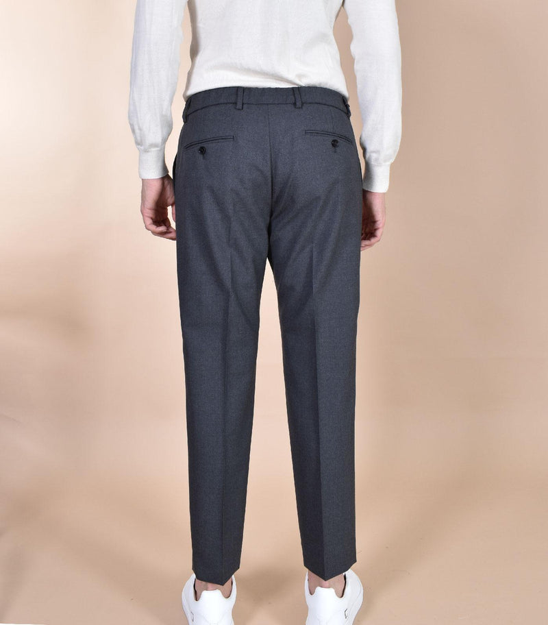 Pantalone Be Able Riccardo grigio antracite WML lacci WML RIC01 BE ABLE