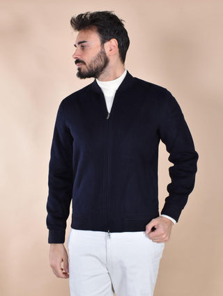 Giubbotto Mc2 Saint Barth Camden lana college blu CAMDEN61 MC2 SAINT BARTH