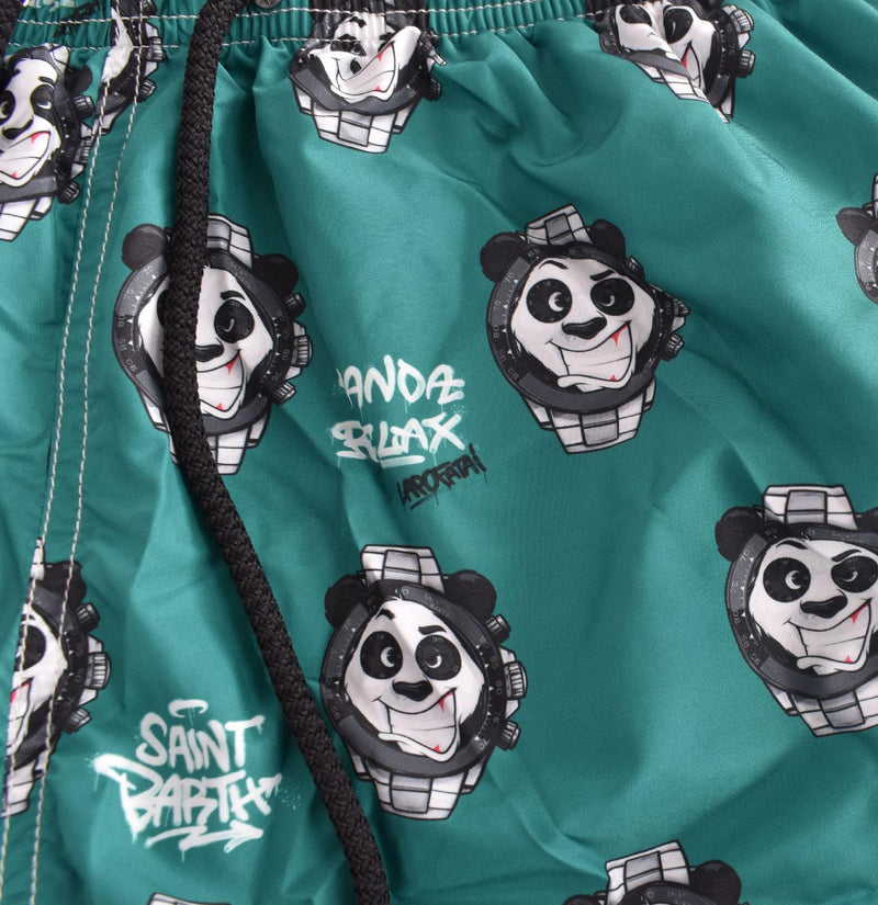 Costume bagno Mc2 Saint Barth verde panda watch Crypto Puppet 