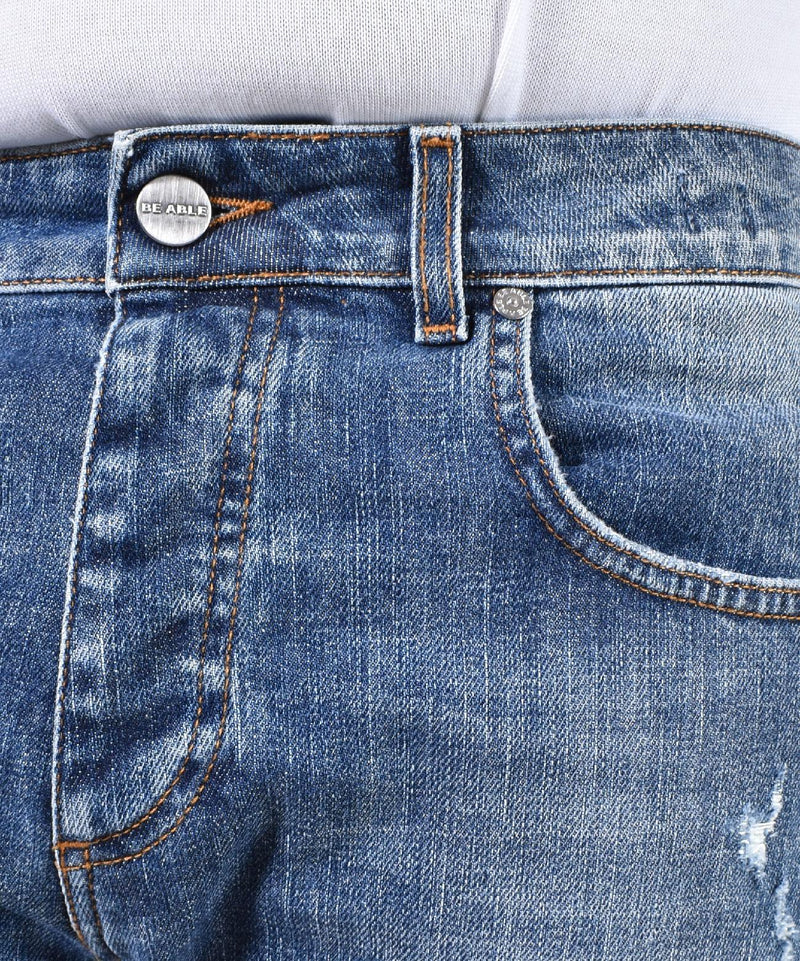 Jeans Be Able davis shorter strappato w25 UT W250017 BE ABLE