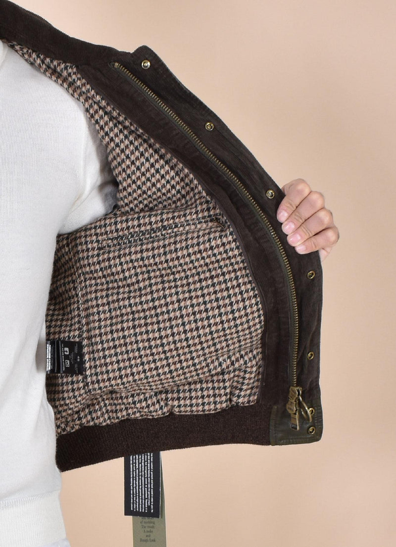 Giubbotto Jack Leathers bomber pelle Ottaviano verde OTTAVIANOF09 THE JACK LEATHERS