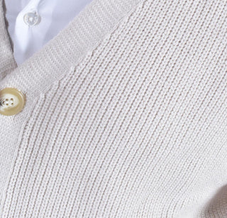 Cardigan Officina 36 bianco burro AR4001 OFFICINA 36